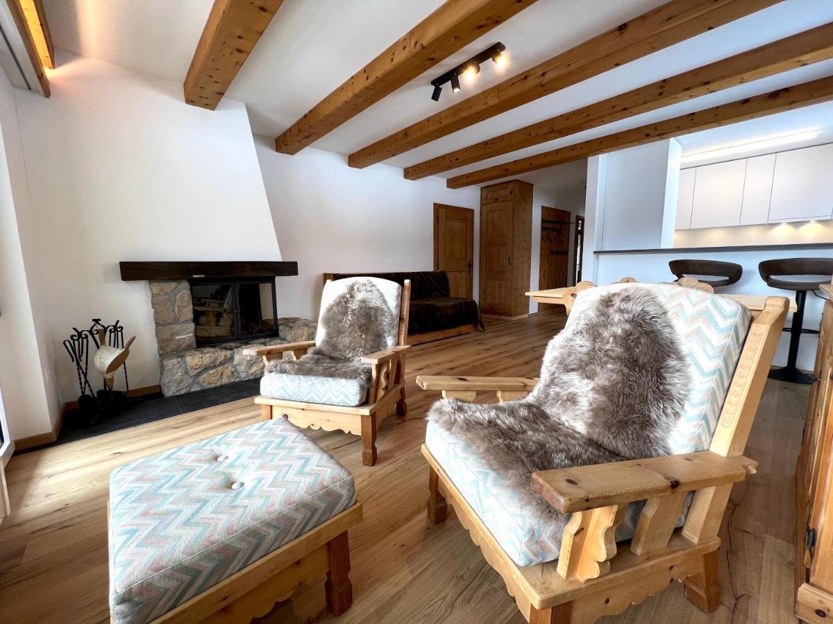 Cosy Apartment Facing Piz Rosatsch サンモリッツ エクステリア 写真