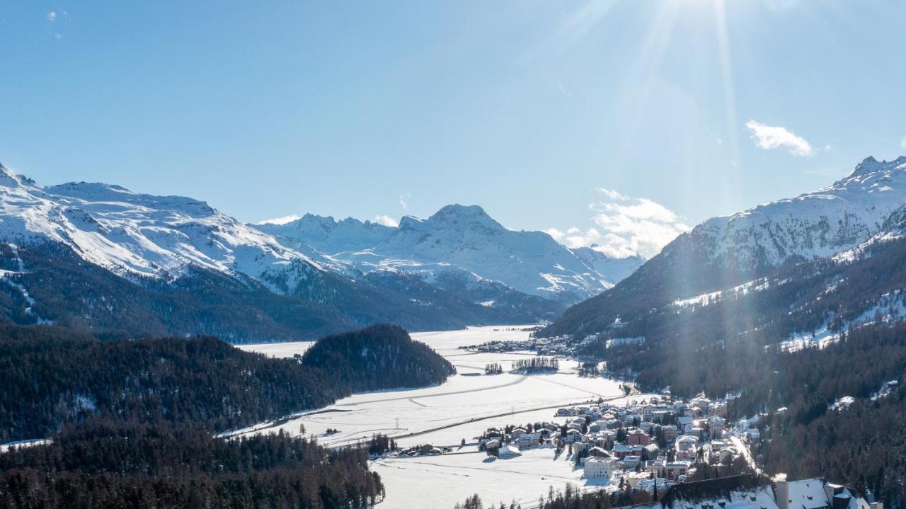 Cosy Apartment Facing Piz Rosatsch サンモリッツ エクステリア 写真