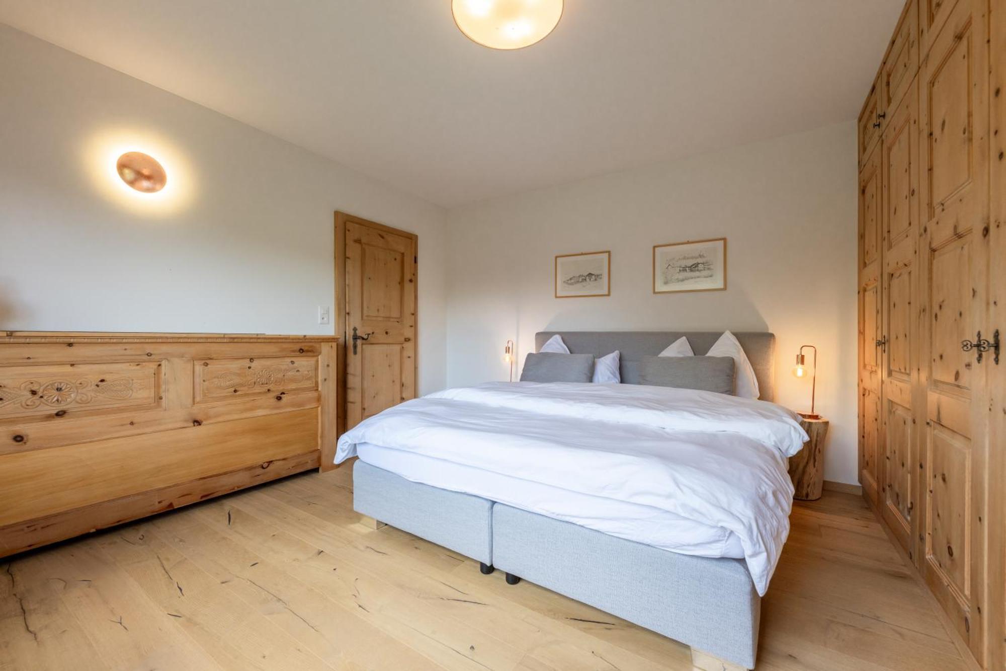 Cosy Apartment Facing Piz Rosatsch サンモリッツ エクステリア 写真