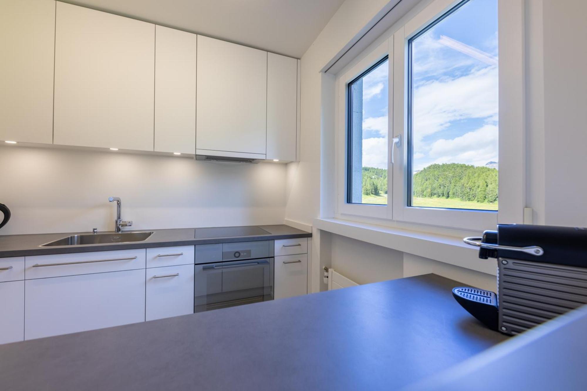 Cosy Apartment Facing Piz Rosatsch サンモリッツ エクステリア 写真